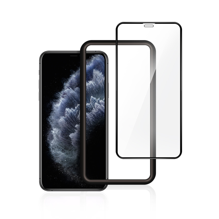 애드온 아이폰11Pro Max 핏글래스 풀커버 강화유리-애드온	