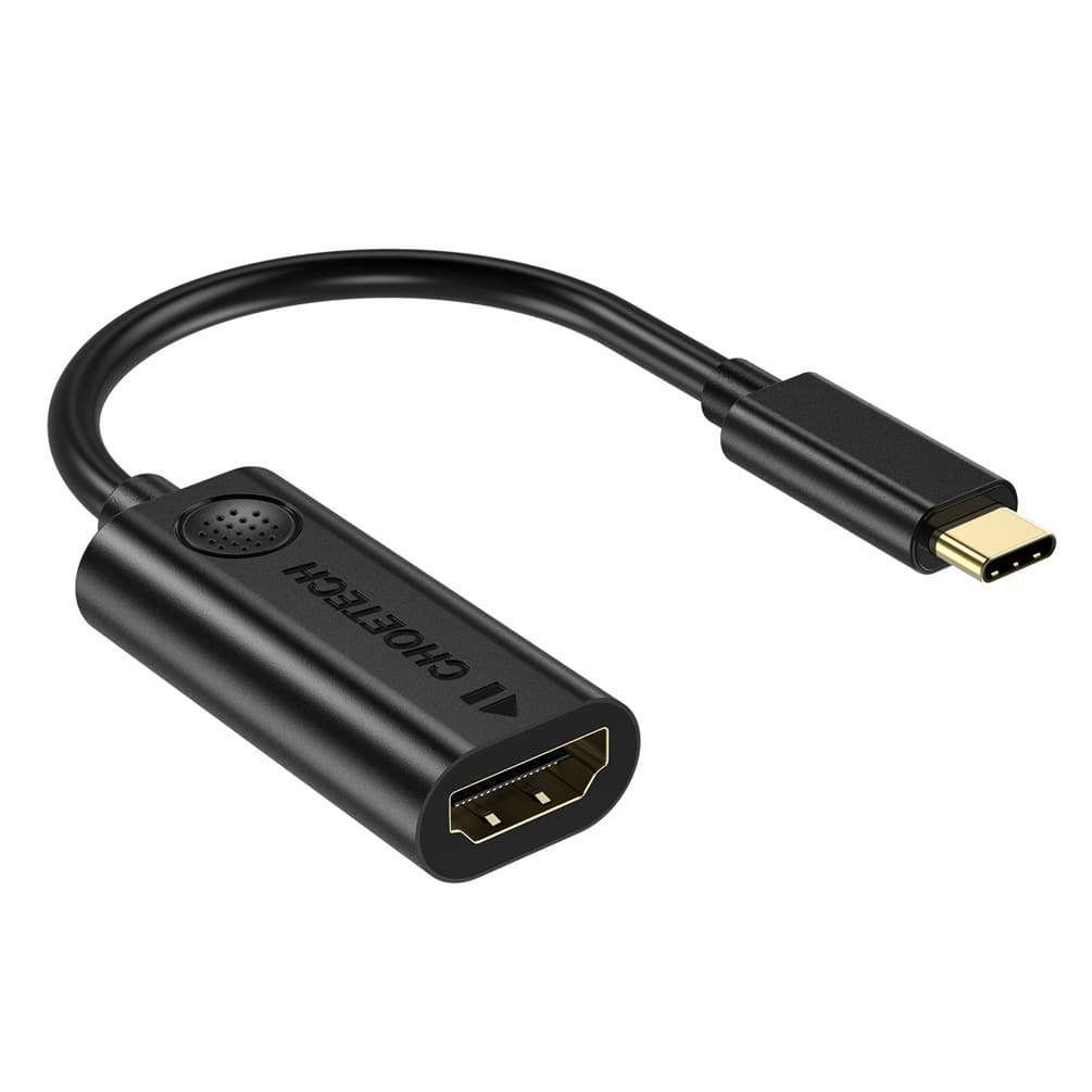 초텍 USB C타입 to HDMI 허브 어댑터 젠더 컨버터 4K 노트북 미러링 HUB-H04-CHOETECH	