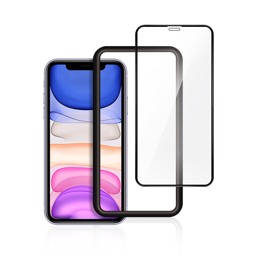 애드온 아이폰11 핏글래스 풀커버 강화유리-애드온	